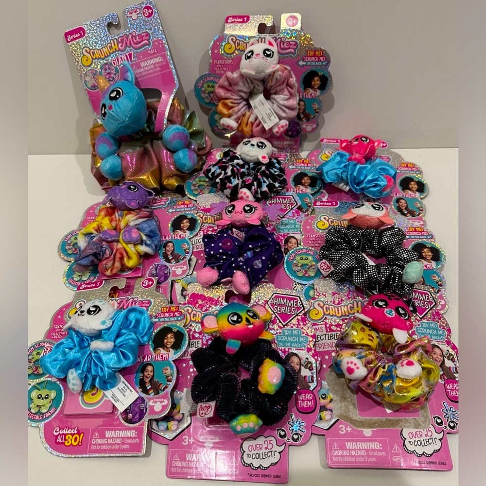 Scrunchmiez lot of 10